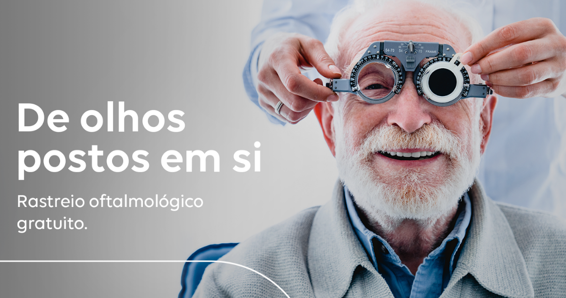 Joaquim Chaves Saúde realiza rastreios gratuitos oftalmológicos a maiores de 60 anos